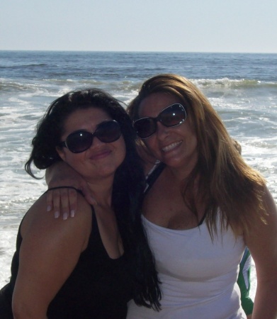 Nichelle and I in Hermosa Beach