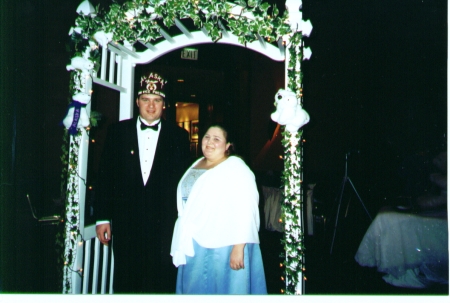 Dona and Ailsa at the Shrine Potentate's Ball 2002