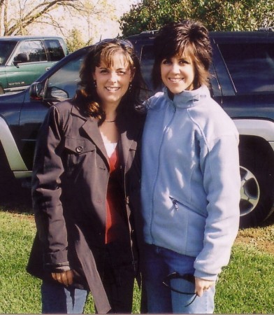 Me and my cousin at the farm in Michigan