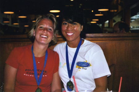 June 2007 -San Diego Marathon w/ Sister, Jamie