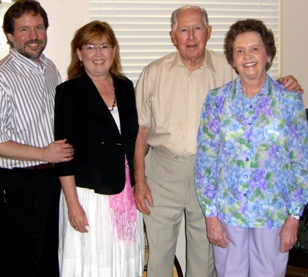 2008 Easter: Ken, Kathy, Mom, Dad