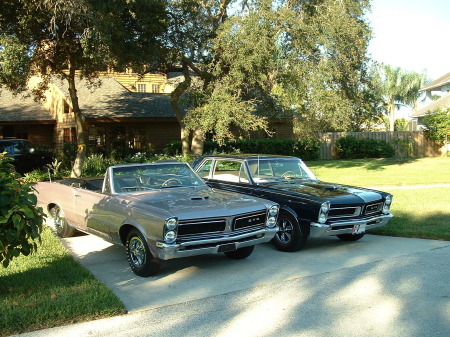 my gto collection, both are 1965