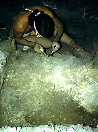 Granado Cave excavations