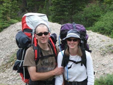 Backpacking at Crystal Creek Cabin