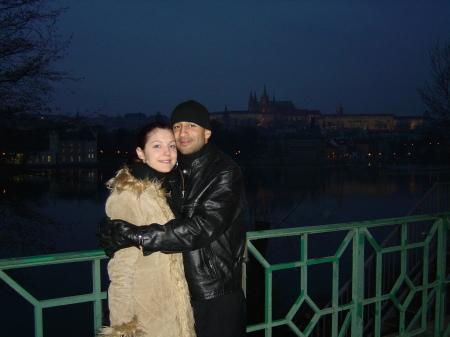 Me and Romana in Prague '04