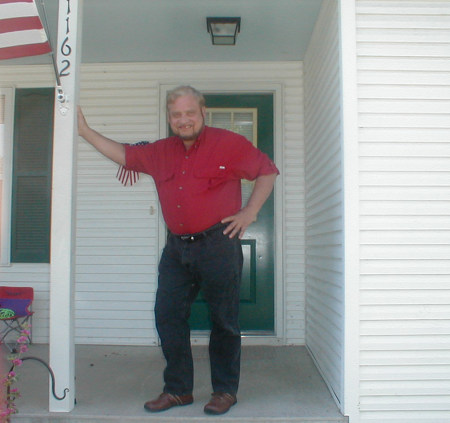 Here I am in front of My Home on 07-11-06