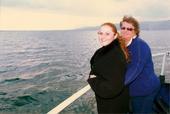 Lea and I on the Sea of Galilee