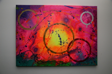 Circles in Space (painted for me)