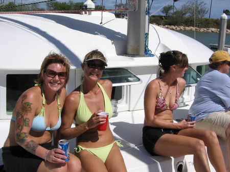 Girls day out on the boat...