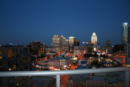 View from our new condo Dt Austin