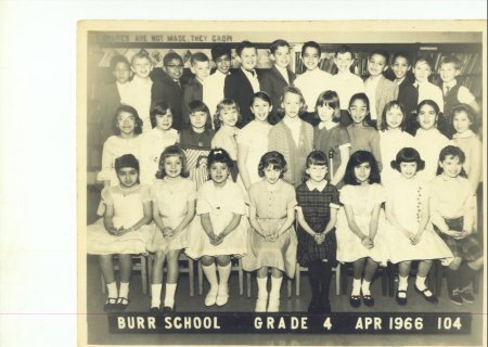 Burr School - Grade 4, April 1966