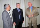 Me, Senator Kenney & Col Hunt in Manchester NH