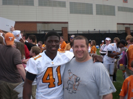 Me & Dennis Rogan . Go Vols & Falcons