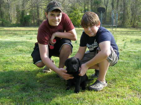 Alec, Brett, and Buck