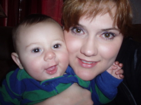 Cooper and Mommy - Oct. 2006