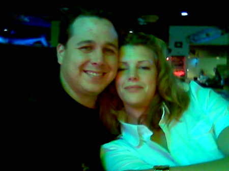 My son, Justin, and his girlfriend, Heather