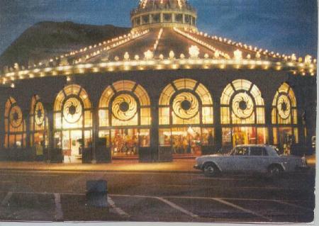 Carousel at night