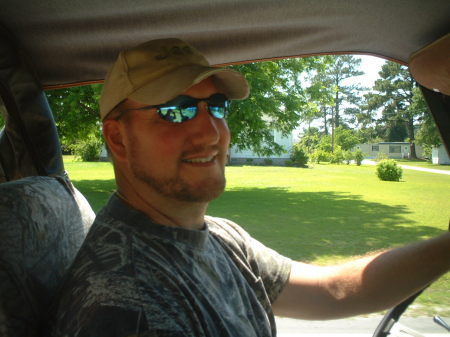 Driving my Jeep!