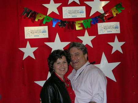 My husband and I on New Year's Eve 2005