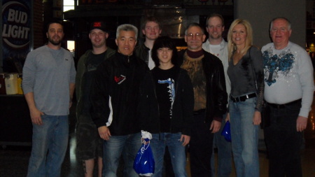Me, and Tae Kwon do Friends at UFC in Columbus