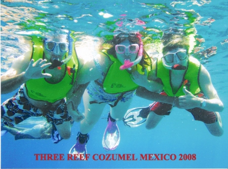 Three reef snorkeling