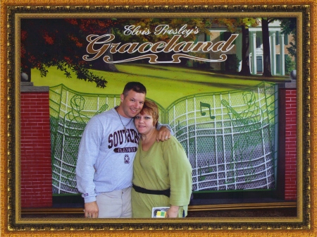 Jayson and Karen at Graceland