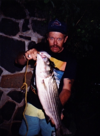 Striper on a FLY ROD/Sacremento, Riv.