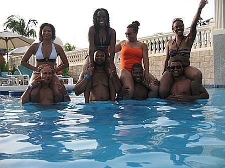 Pool Party in Negril.. hehehe