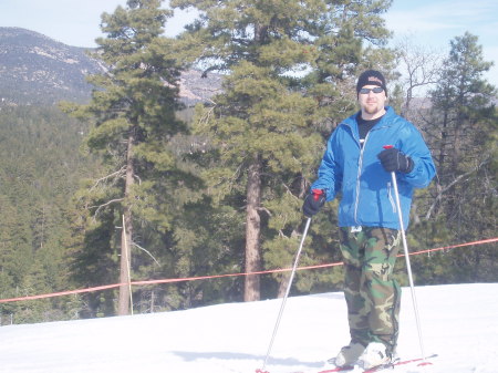 carving the slopes in big bear, ca