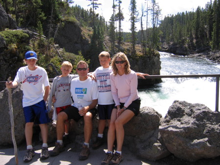 Kaufmann Family at Yellowstone