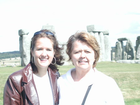 Heather and I - Stonehenge 2003