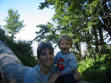 Max and Mommy in Alaska!