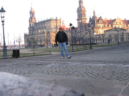 Freezing to death In Dresden Germany 2006 Feb
