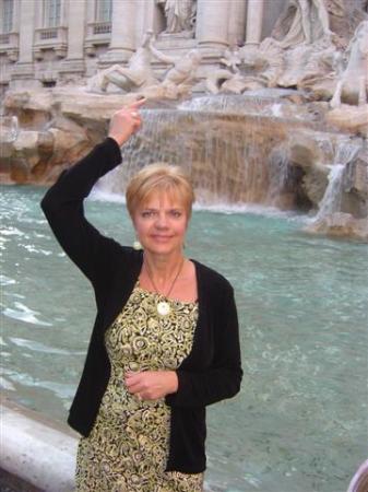 Trevi Fountain in Rome Summer 2006 Tossing a coin and making a wish to return someday!