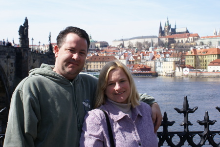 Mark and me in Prague