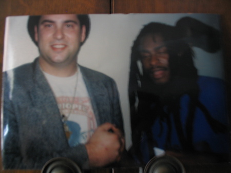 Me and David Hinds of Steel Pulse