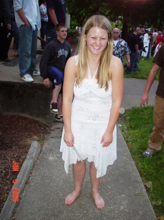 Brittnie, at her graduation