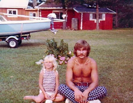 My daughter, Debbie, in 1973.