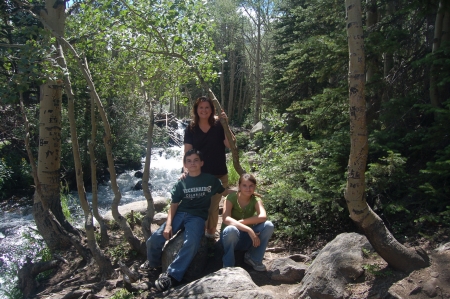 Me and the kids in Colorado