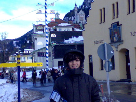 Son Vincent - in Bavaria, January 2008