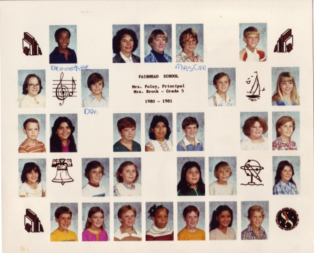 Fairmead 5th Grade 1980-1981