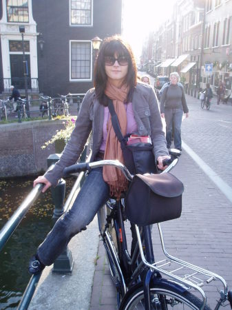 biking in amsterdam