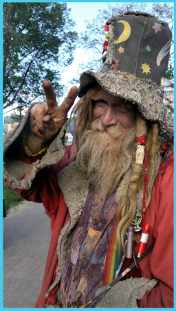 Grandpa Woodstock....Summer in Taos 2005