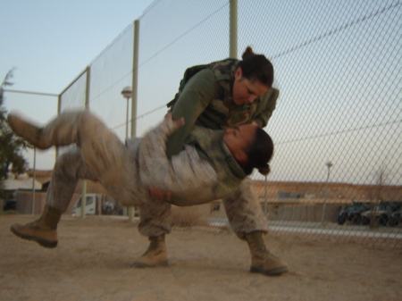 Kick'n ass in Iraq...or at least learning how to!