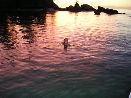Swimming in Bermuda