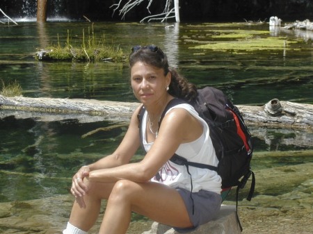 Nina at Hanging Lake, Colorado