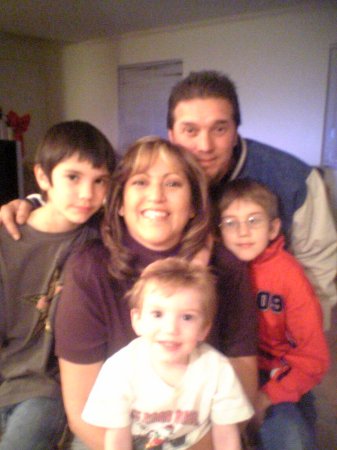 Me, Jacob, Gabriel, Matthew & their Daddy Eddie