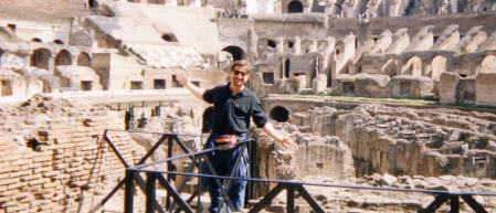 Rome, 1999--The Colloseum--GLADIATOR!