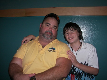 Me with my son Daniel at Disney World Oct.2006