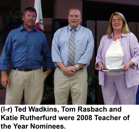 Teache of the Year Nomination 2008